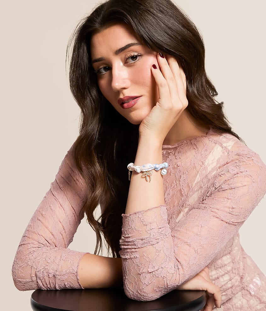 Charm Scarf Bracelet