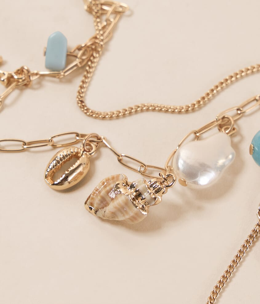 Seashell Charm Necklace