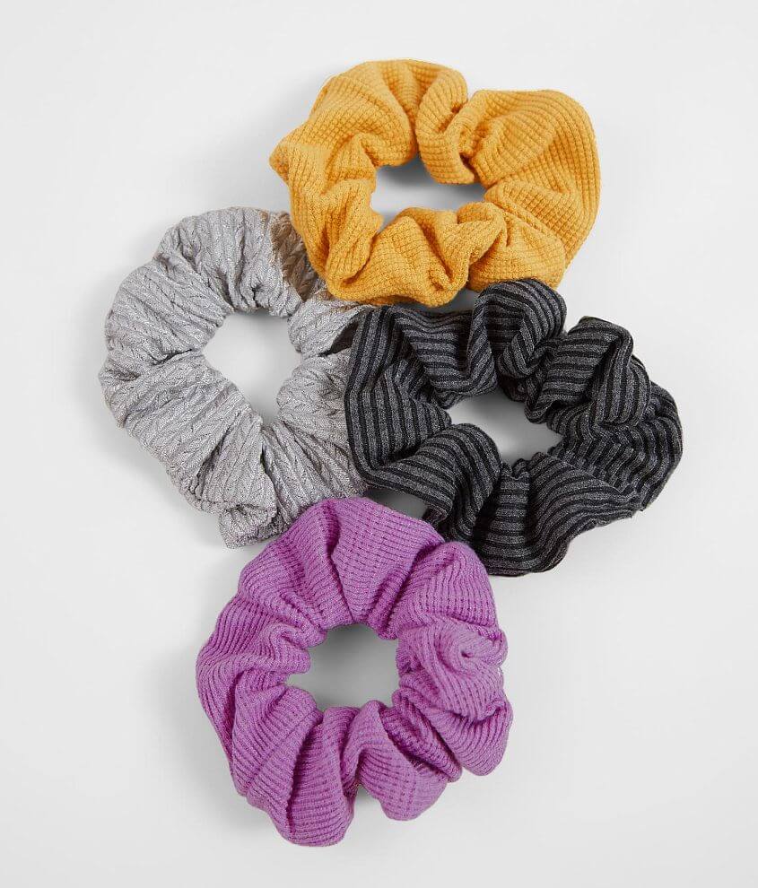 BKE 4 Pack Hair Scrunchies front view