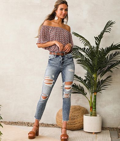 Willow &amp; Root Chevron Mesh Bodysuit misc detail 2 view
