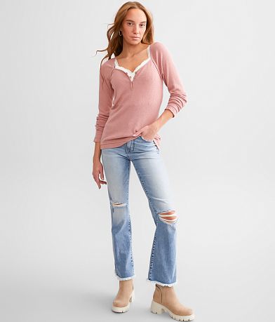 BKE Sweetheart Ribbed Henley MISC_DETAIL_2