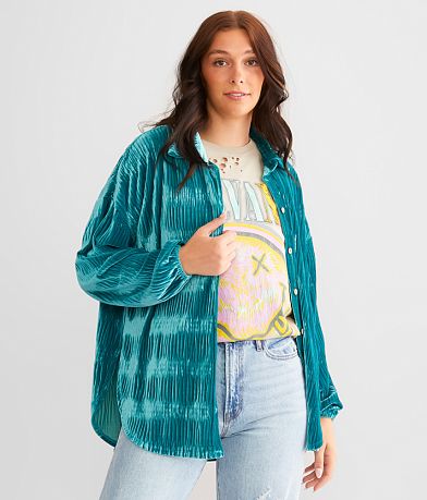 Daytrip Velvet Shirt front view