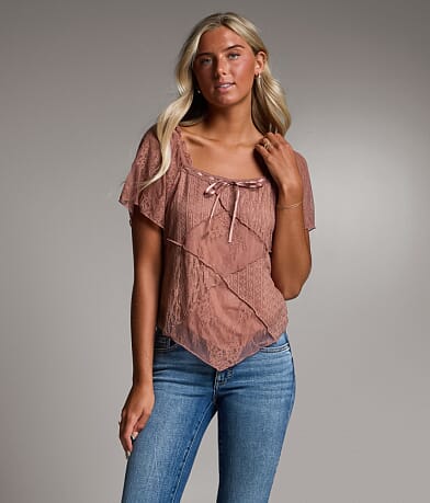 Women's Lace Tops & Shirts | Buckle
