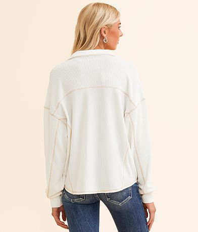 BKE Ribbed Shirt BACK