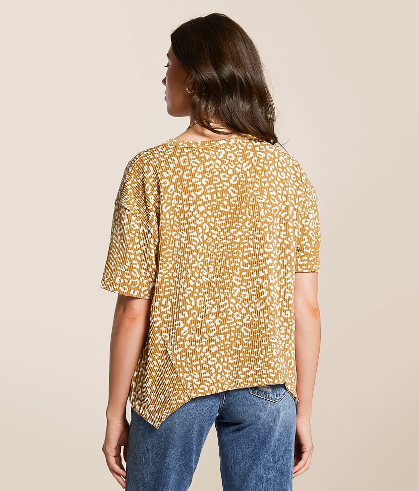 Cheetah Urban Ribbed Top - thumbnail 3