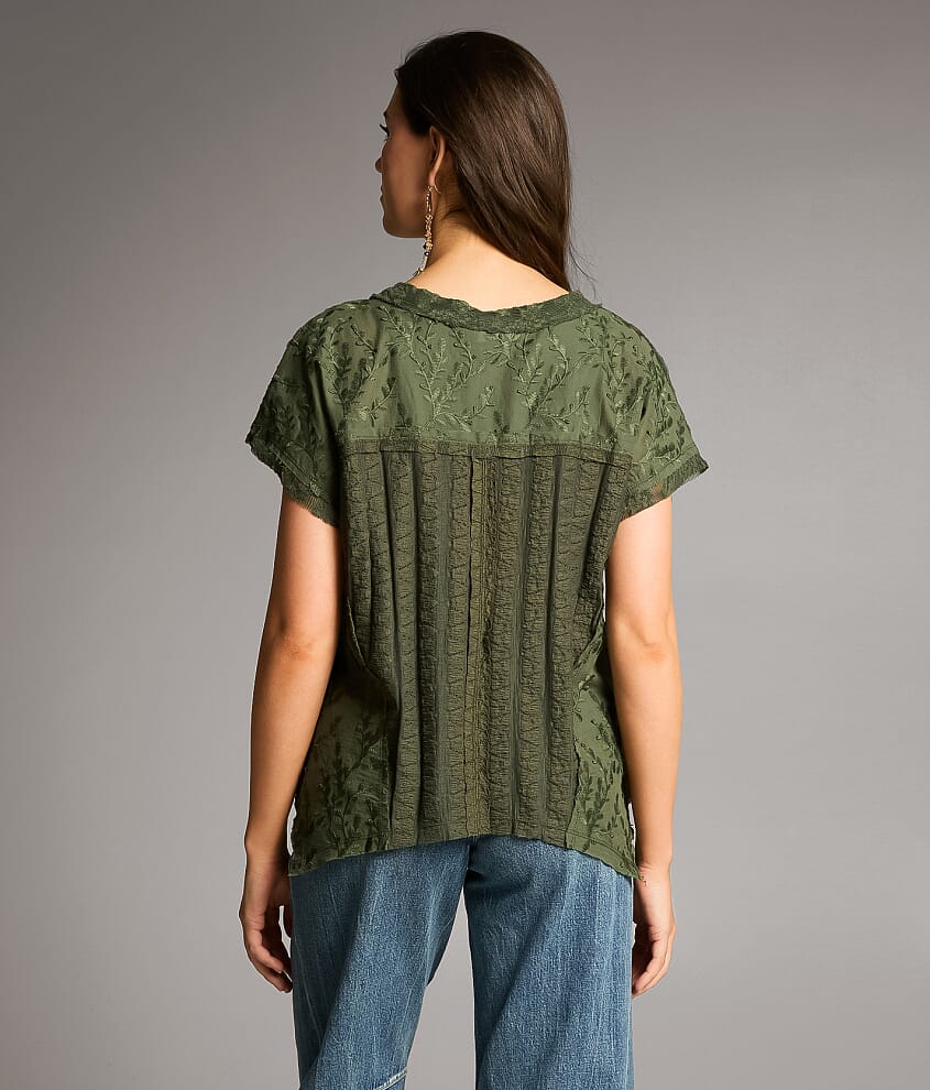 Pieced Lace Top
