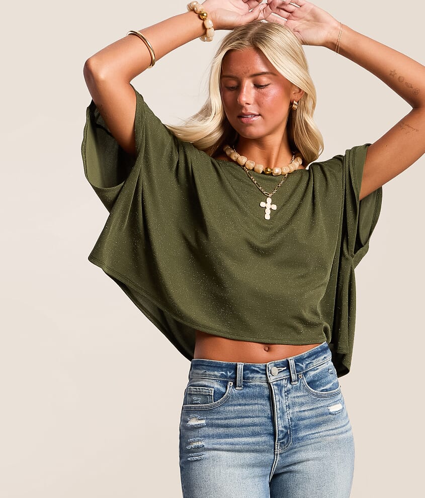 Metallic Poncho