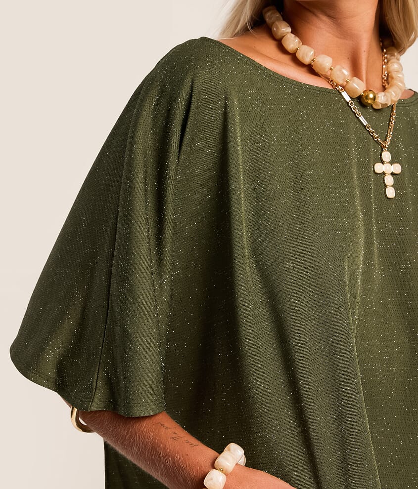 Metallic Poncho