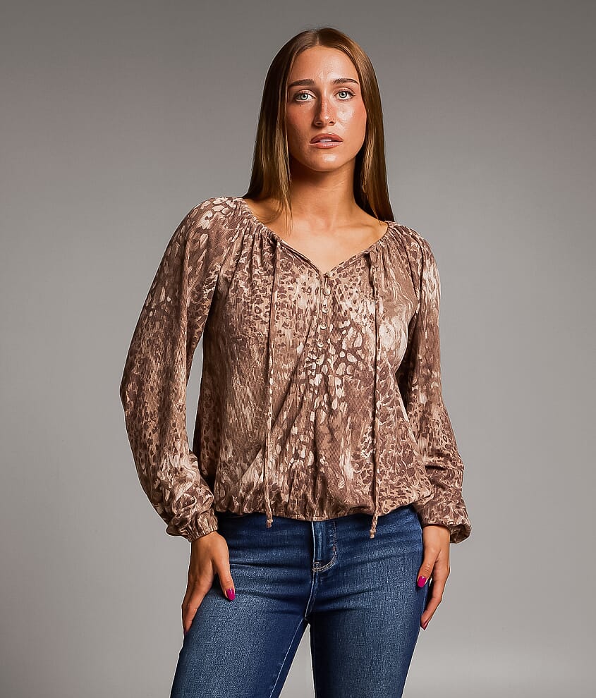 Leopard Print Top - thumbnail 2