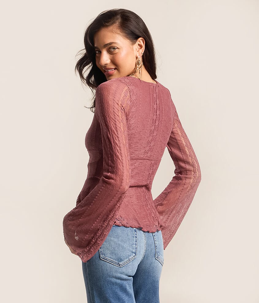 Ruffle Lace Top - thumbnail 3