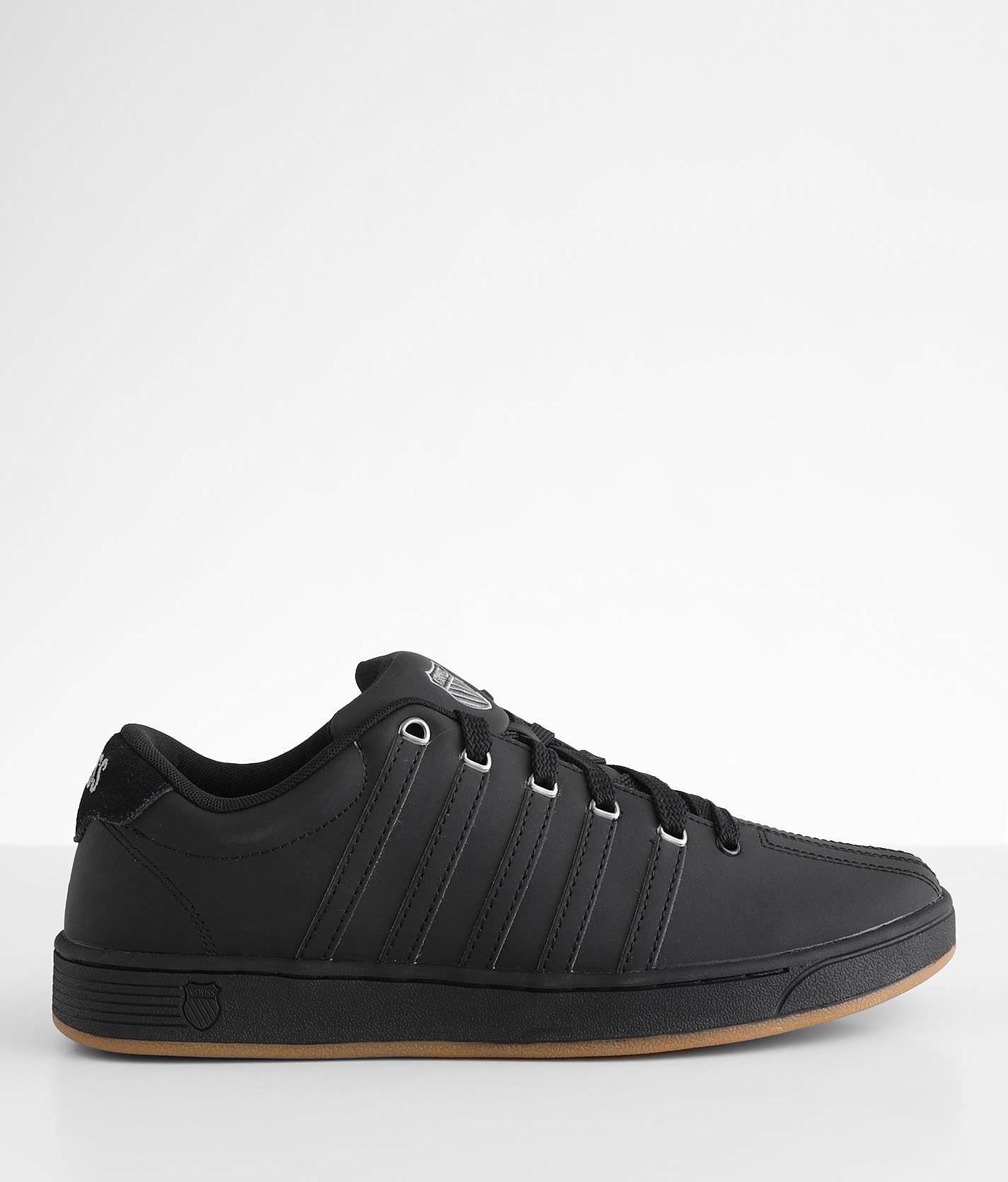 kwaad Lam rollen K-Swiss Court Pro II Sneaker - Men's Shoes in Black Gum | Buckle