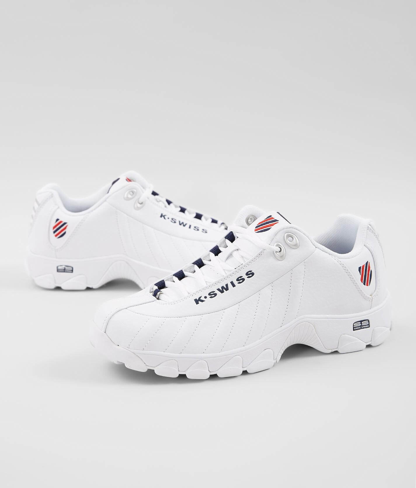 k swiss white leather shoes