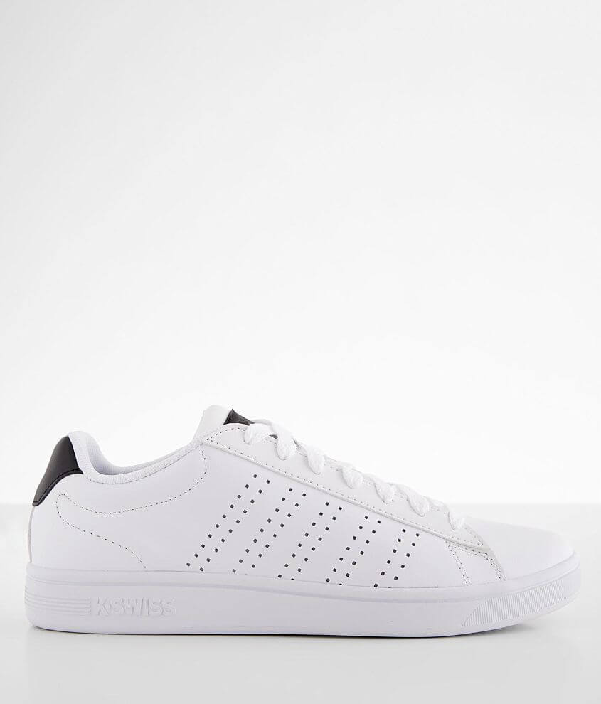 K-Swiss Court Casper Sneaker - Men's Shoes in White Black | Buckle