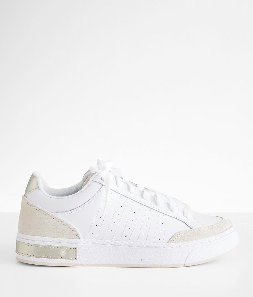 K-Swiss Court Block Leather Sneaker front view