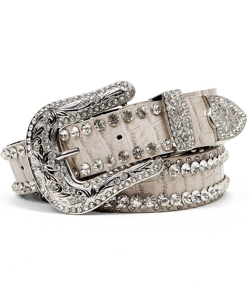 BKE Rhinestone Belt front view
