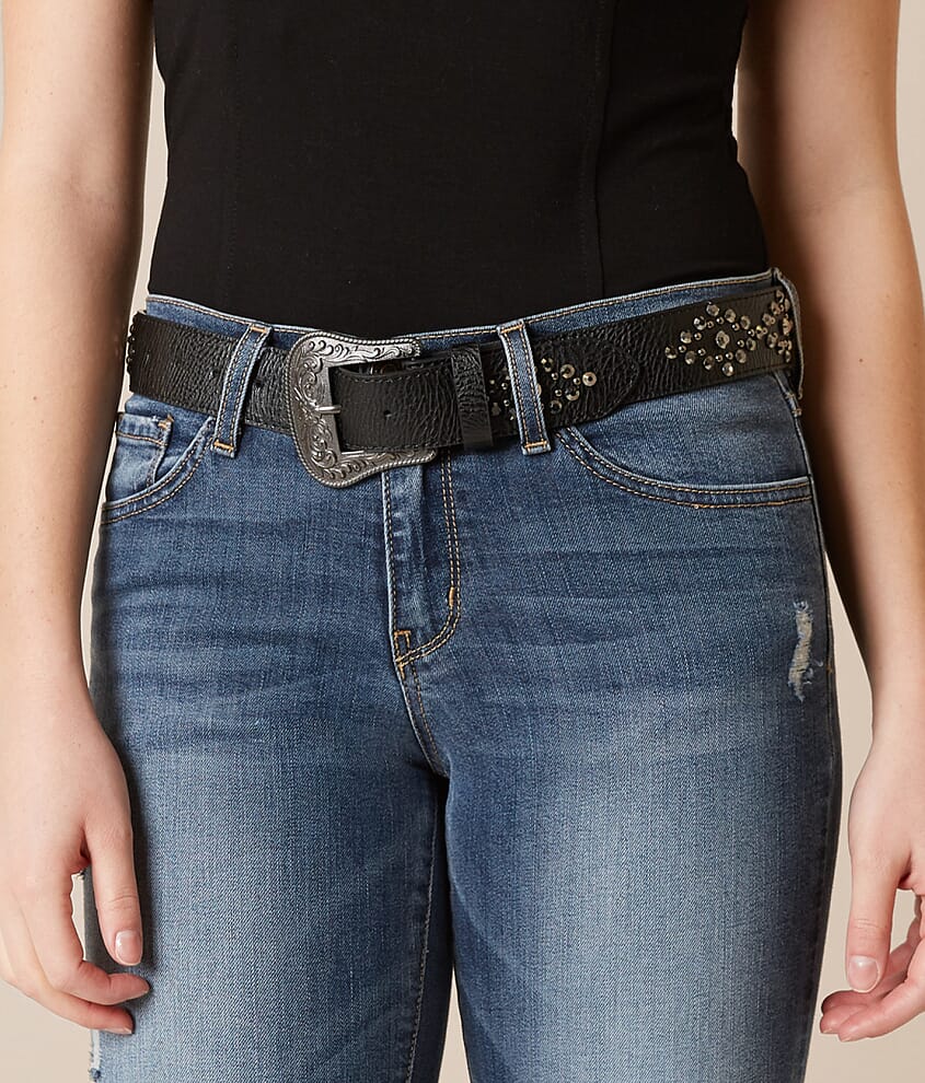 Leather Glitz Belt