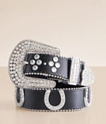 Borbonese Genuine Leather Belt with Classic Buckle Design Women Bicolor Belts Belts for Women: elegant and leather | Borbonese main image 4