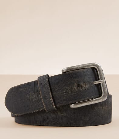 BKE Grainy Leather Belt front view