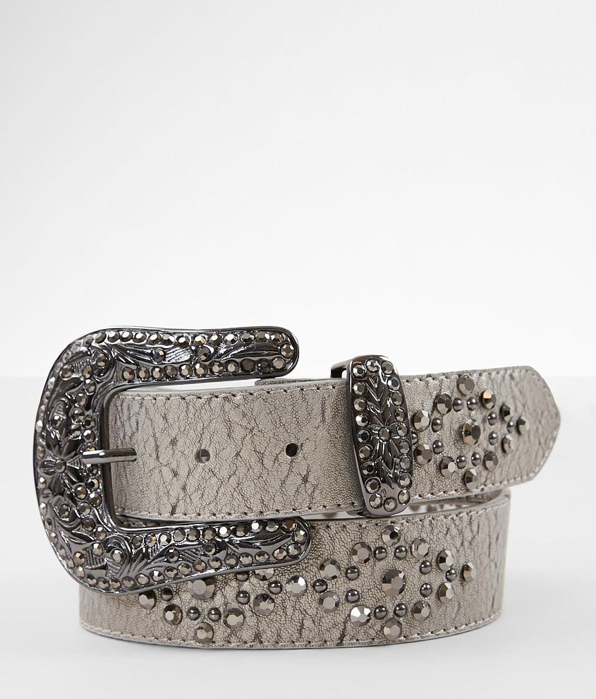 BKE Studded Leather Belt front view