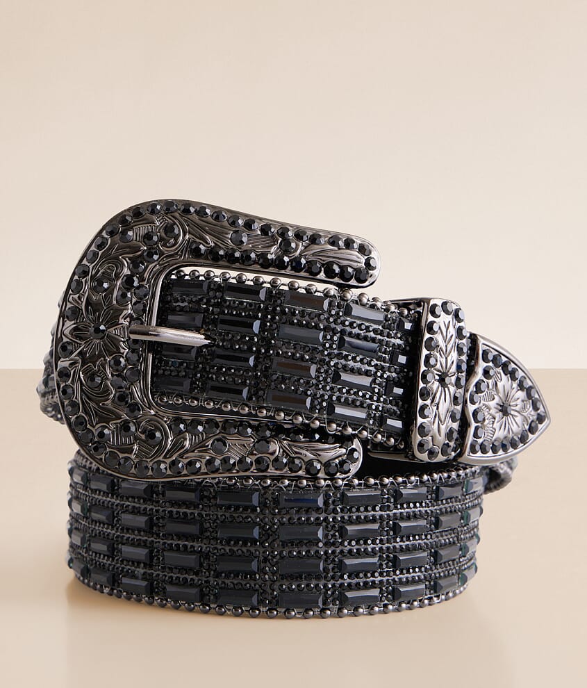 Glitz Leather Belt