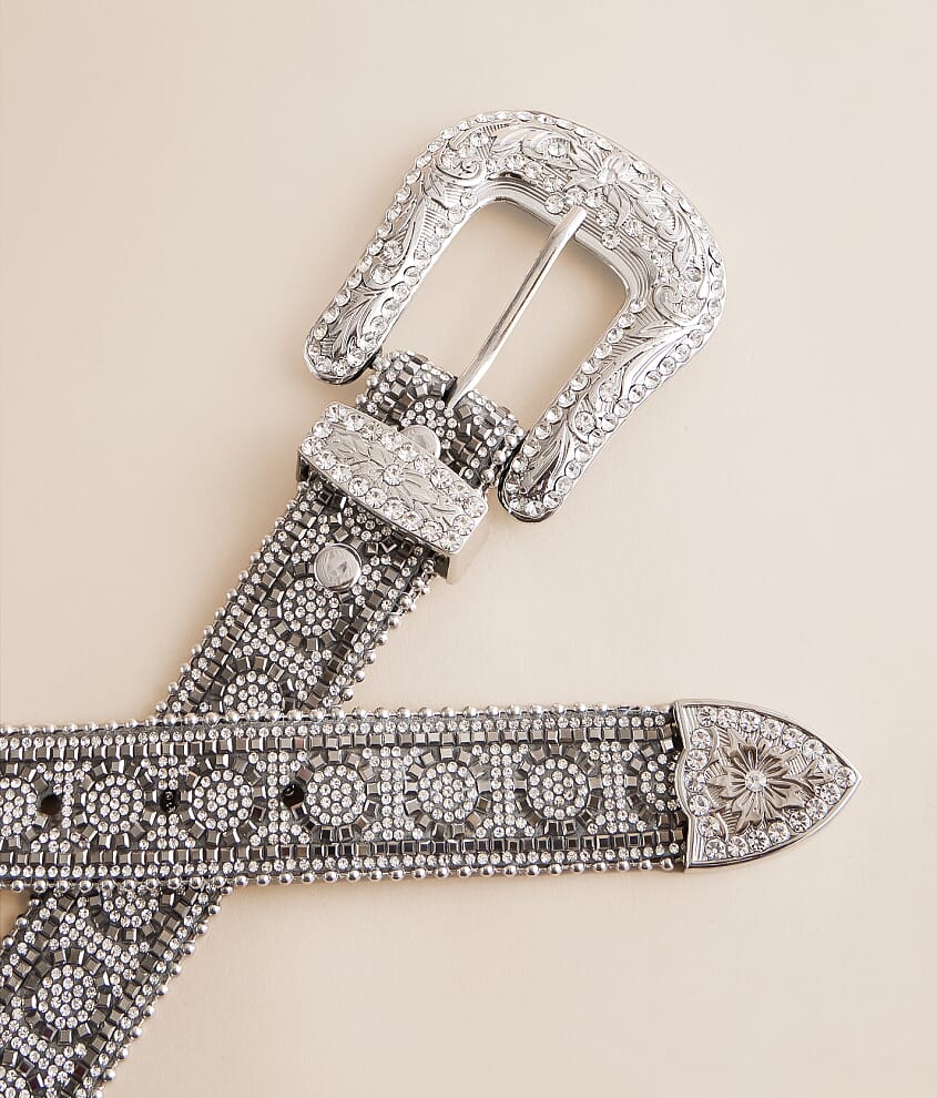 Super Glitz Leather Belt