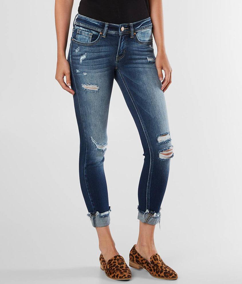 BKE Stella Ankle Skinny Stretch Jean front view