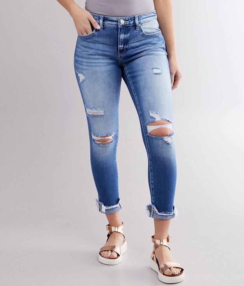 BKE Gabby Ankle Skinny Stretch Cuffed Jean - Women's Jeans in Pecchi ...