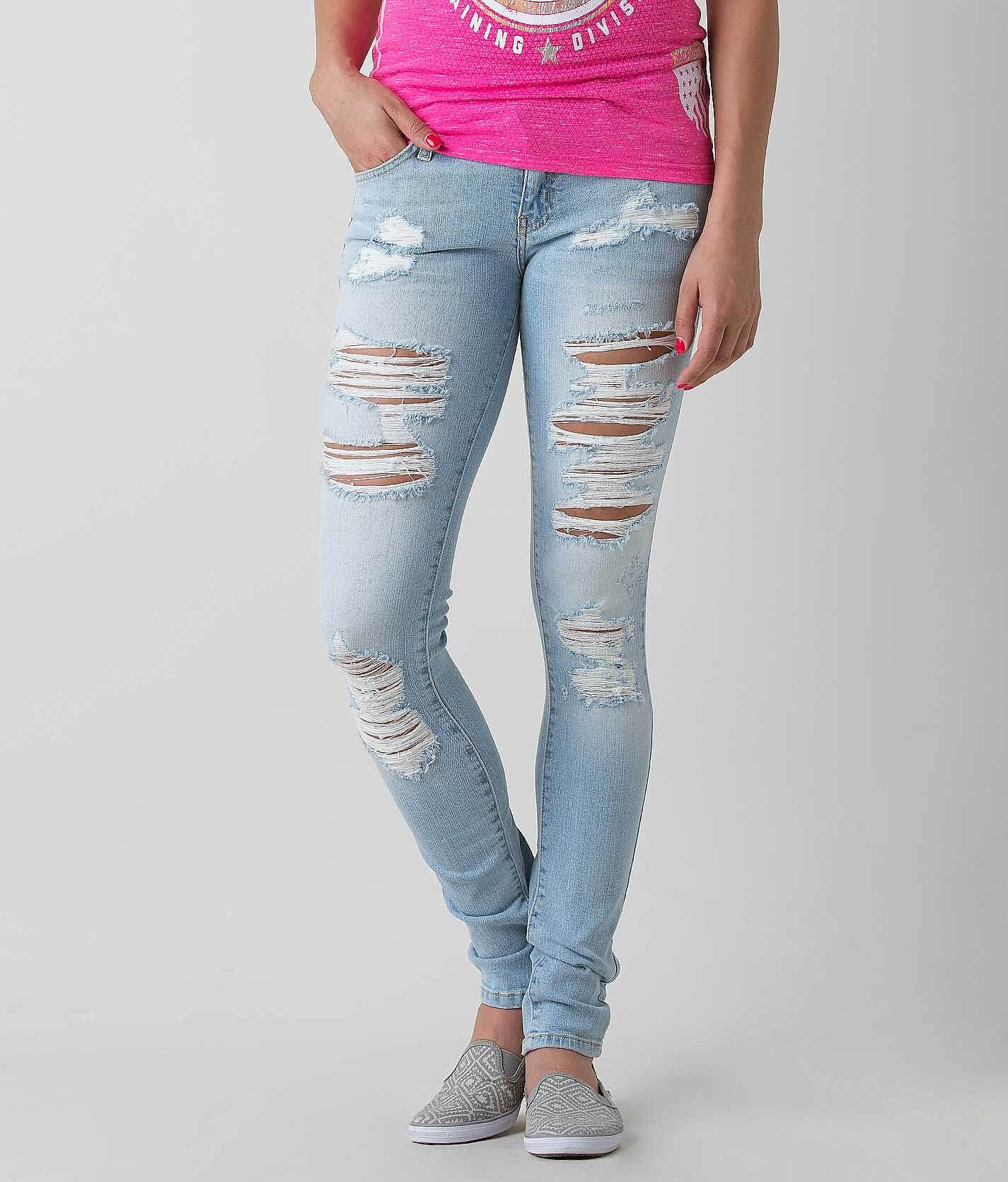 kancan low rise skinny stretch jean