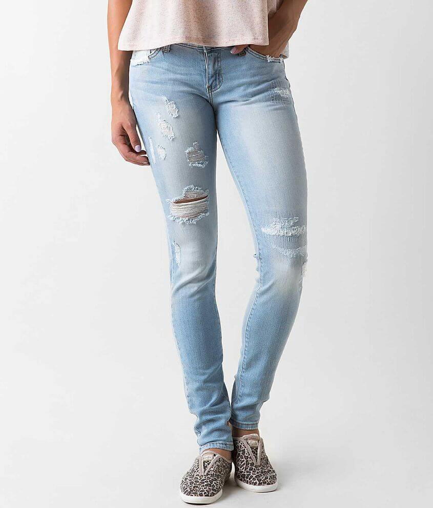 KanCan Low Rise Skinny Stretch Jean front view