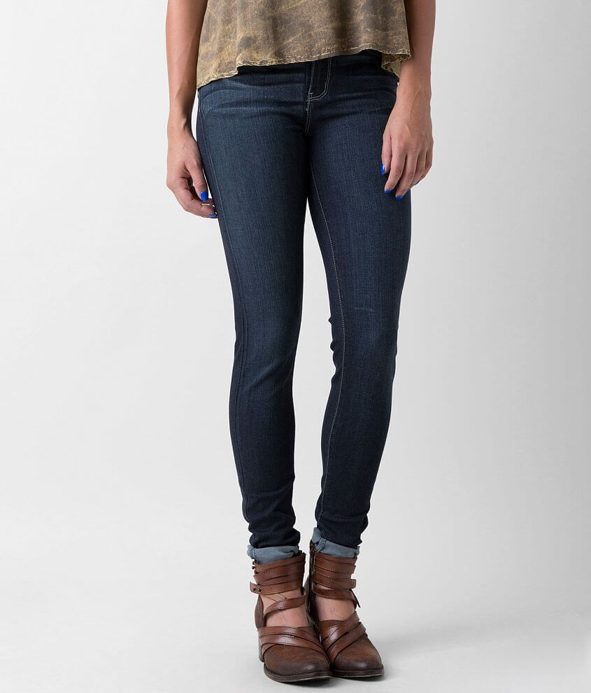 KanCan Mid-Rise Skinny Stretch Jean front view