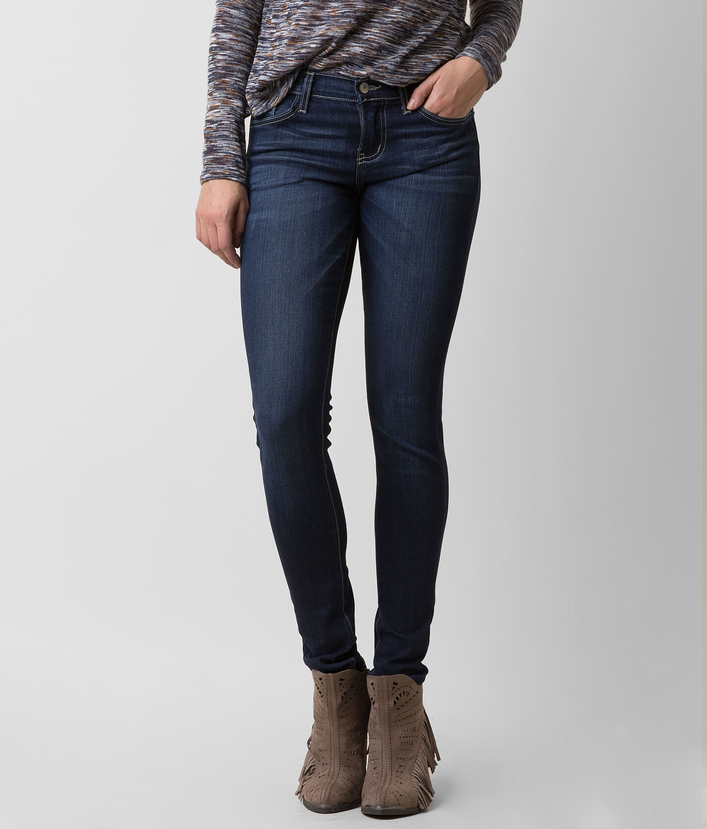 kancan low rise skinny stretch jean