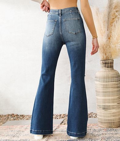 KanCan High Rise Flare Stretch Jean BACK