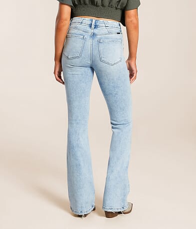 KanCan High Rise Flare Stretch Jean back view