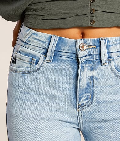 KanCan High Rise Flare Stretch Jean misc detail 1 view