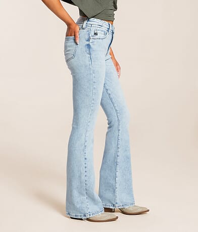KanCan High Rise Flare Stretch Jean full right side view