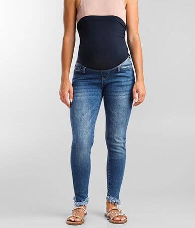 KanCan Maternity Ankle Skinny Stretch Jean FULL_RIGHT_SIDE