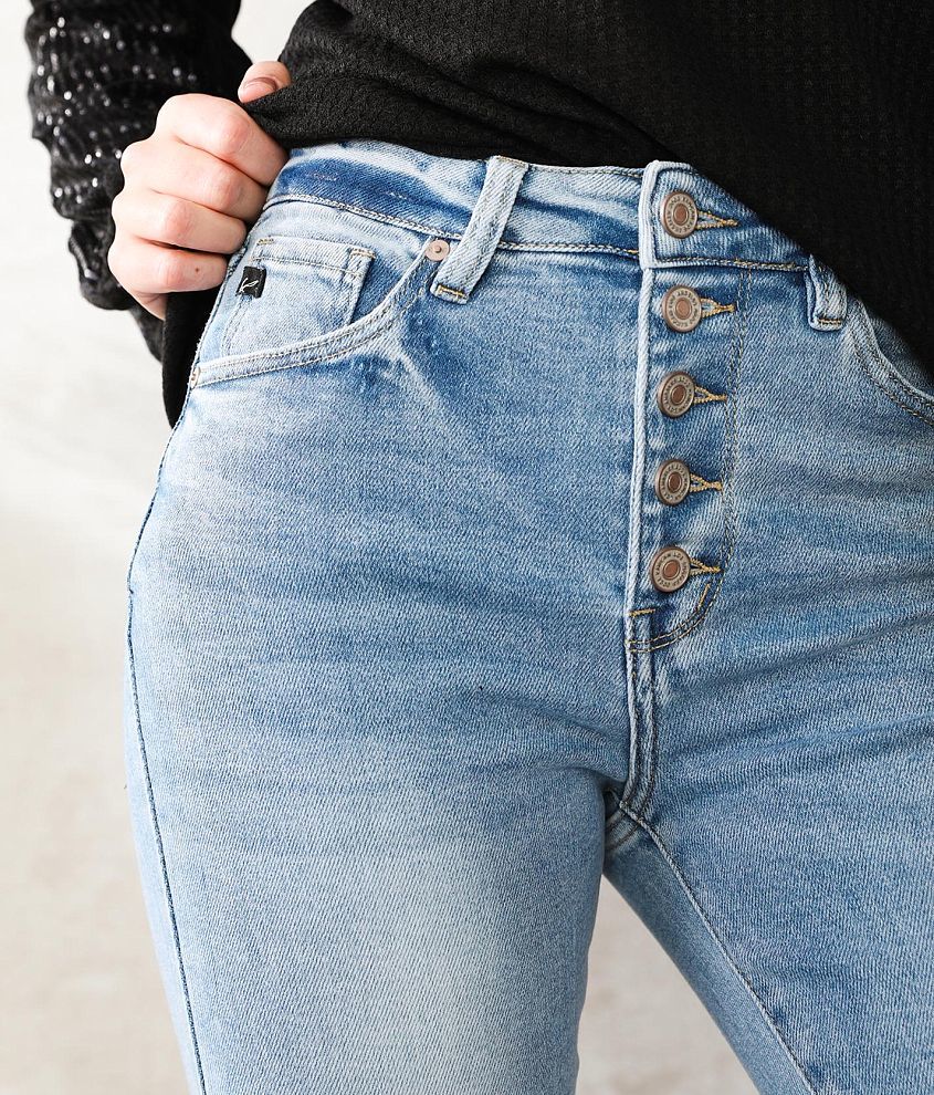 High Rise Super Flare Stretch Jean