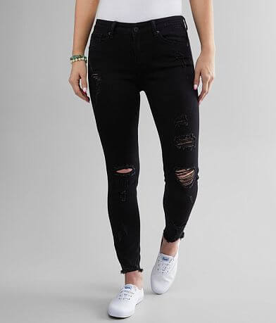 KanCan Mid-Rise Ankle Skinny Stretch Jean front view