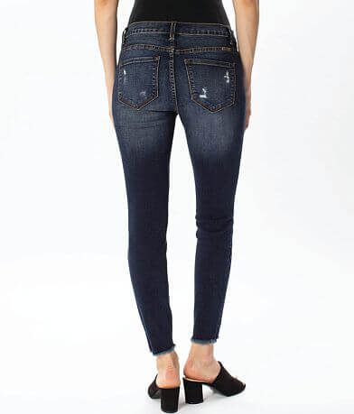 KanCan Maternity Ankle Skinny Stretch Jean BACK