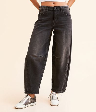 KanCan Signature Horseshoe Stretch Jean front view