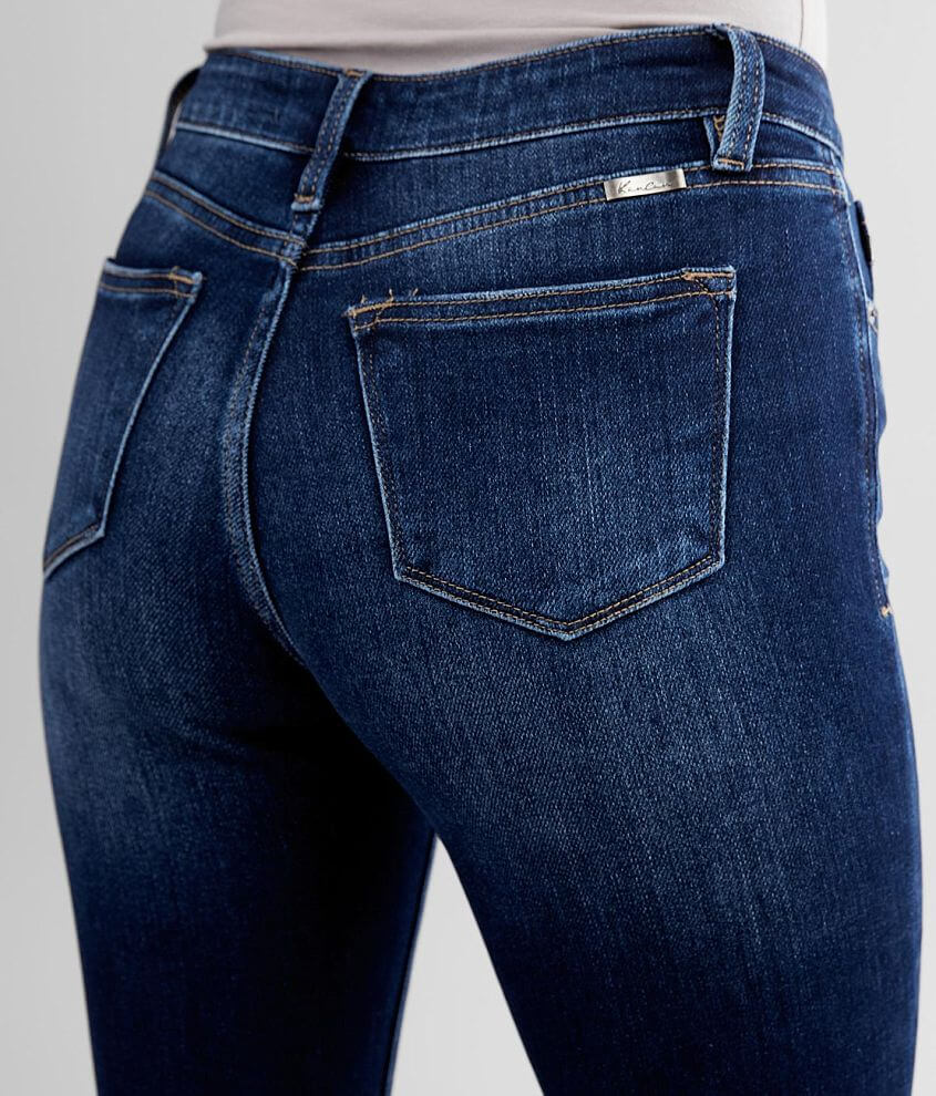 Mid-Rise Flare Stretch Jean