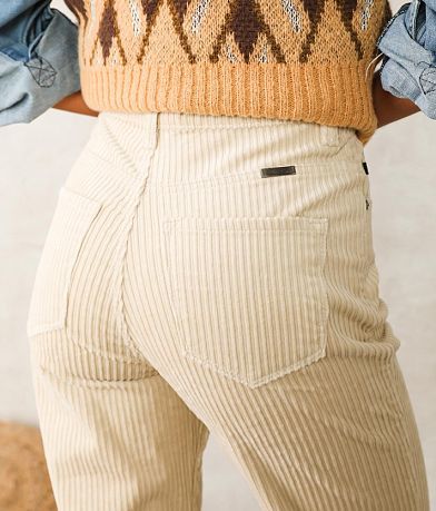 KanCan 90s Straight Stretch Corduroy Pant back pocket view
