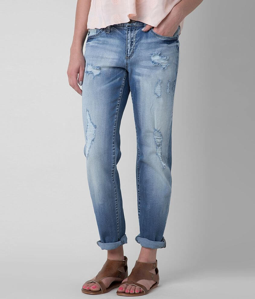 KanCan Boyfriend Stretch Jean front view