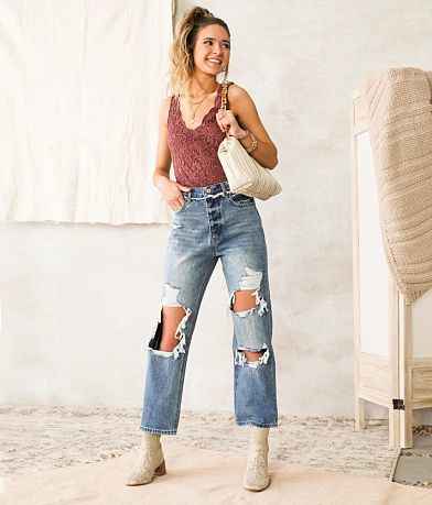 KanCan 90s Boyfriend Jean misc detail 3 view