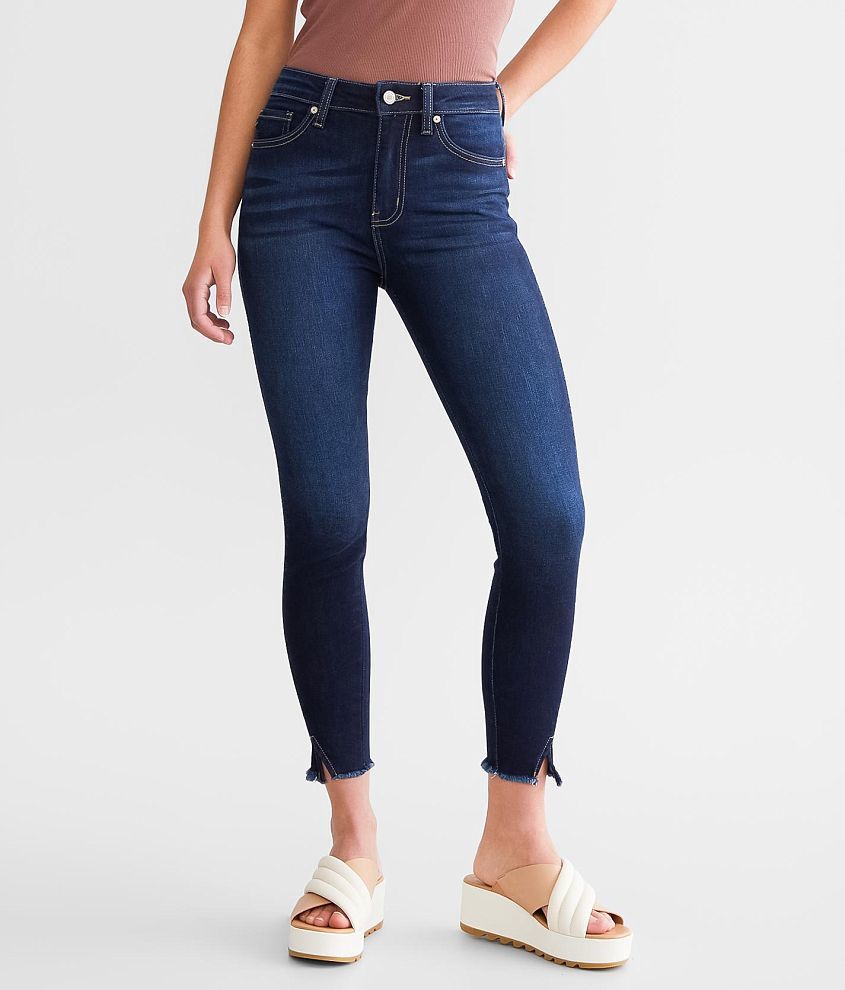 KanCan High Rise Ankle Skinny Stretch Jean front view