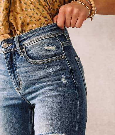 KanCan High Rise Bermuda Stretch Cuffed Short misc detail 1 view