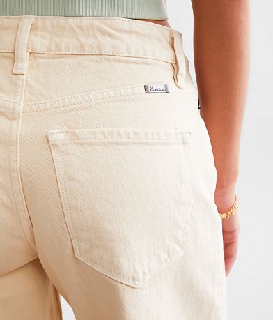 KanCan High Rise Horseshoe Barrel Stretch Jean BACK_POCKET