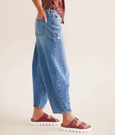 KanCan Signature High Rise Horseshoe Stretch Jean FULL_LEFT_SIDE