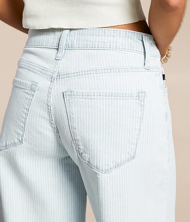 KanCan Signature Horseshoe Striped Stretch Jean back pocket view