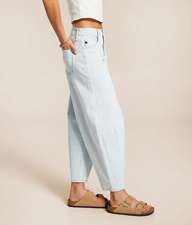 KanCan Signature Horseshoe Striped Stretch Jean full right side view